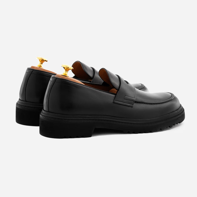 Beckett Simonon Black Classic Penny Loafers If you want a well-rounded shoe collection, you absolutely  main image 4
