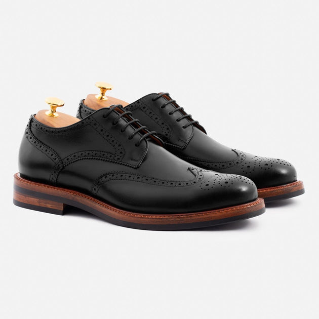Shoes With Full Grain Leather Rubber Sole NOINDEX