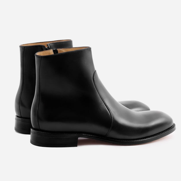 Boots that zip up the side hot sale