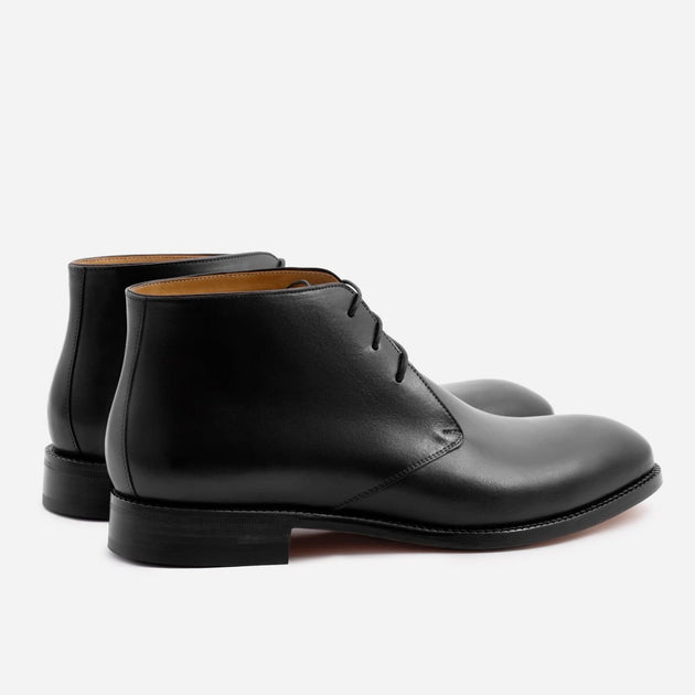 Leather outlet chukka boots