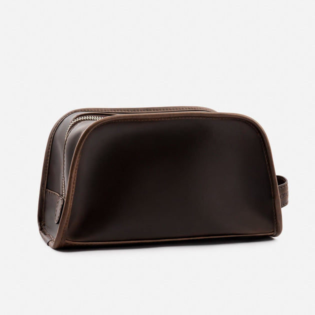 Allen edmonds leather dopp kit store