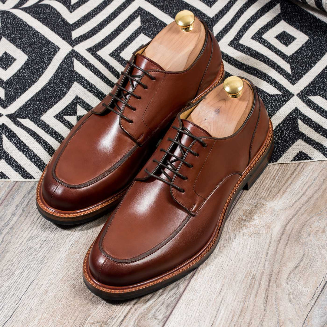 Beckett Simonon Anders Split Toe Derbies Dress Shoes Mens 11 Oxblood Leather Anders Split Toe Derbies - Men main image 4