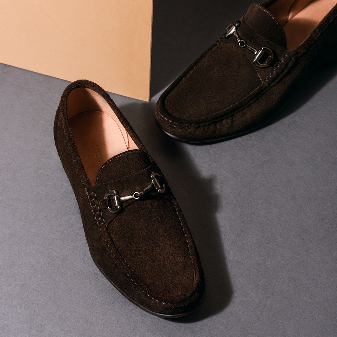 Bernard Tassel Loafers Suede