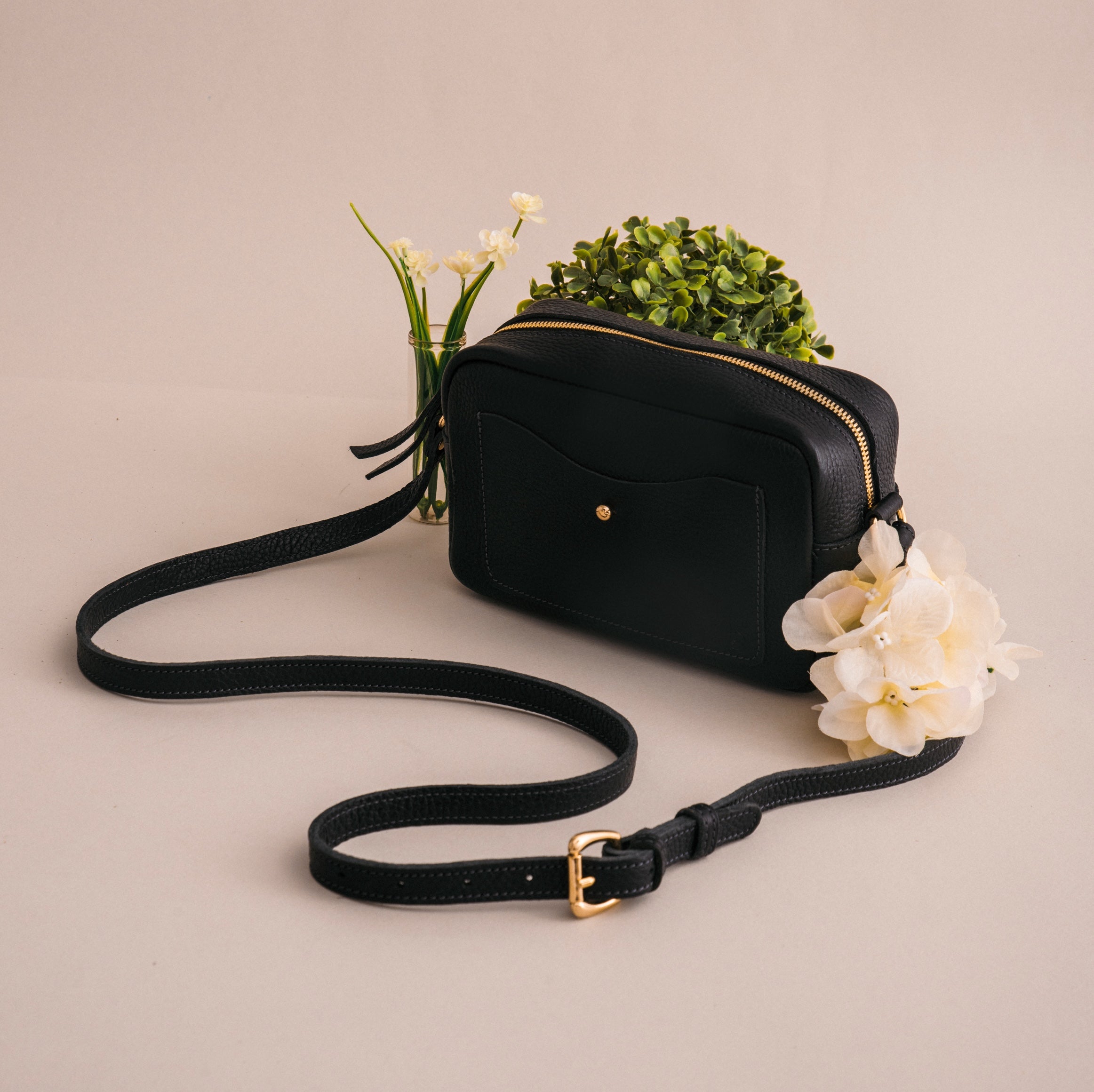 Callie Crossbody - Pebbled Leather - Women's