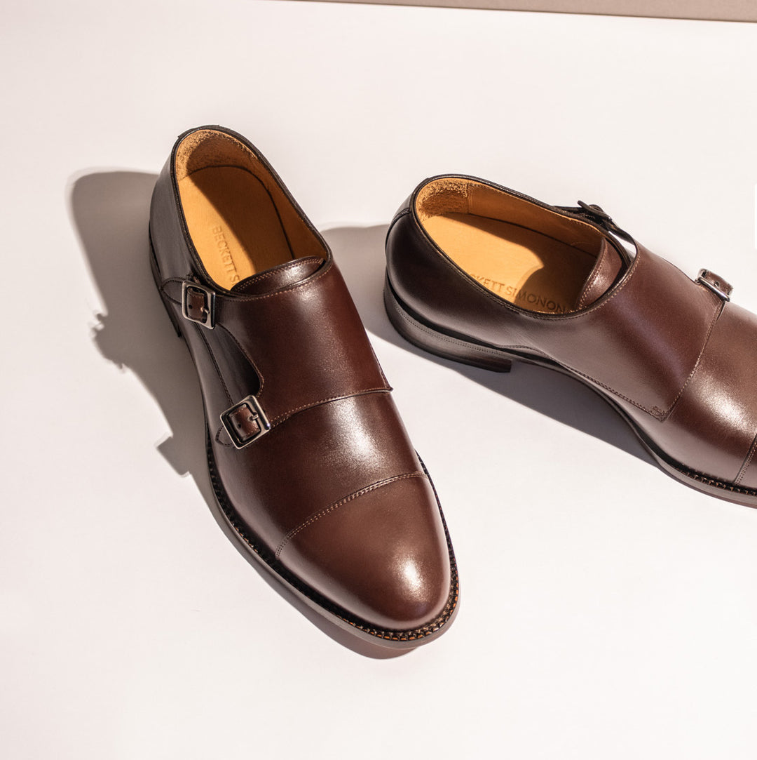 Beckett Simonon Double Monk Strap Beckett Simonon Hoyt Double Monk Strap Dress Shoe Review: A  main image 3