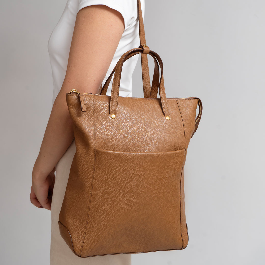 Inez Multi Use Backpack - Women's Pebbled Leather