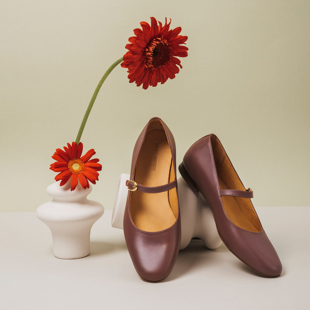 Mila Mary Jane Full Grain Leather Women's