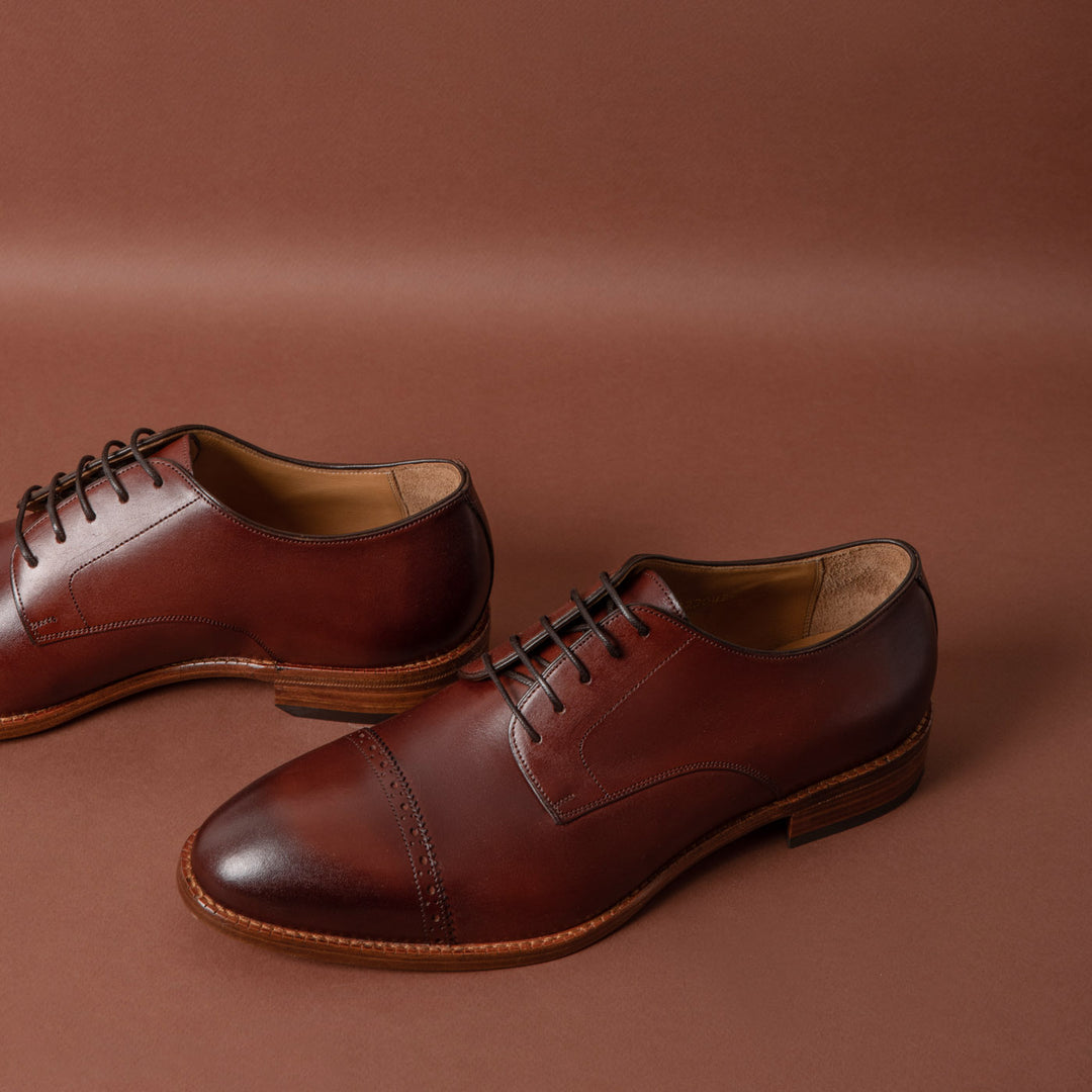 Norman Cap Toe Derbies - Men display picture 1