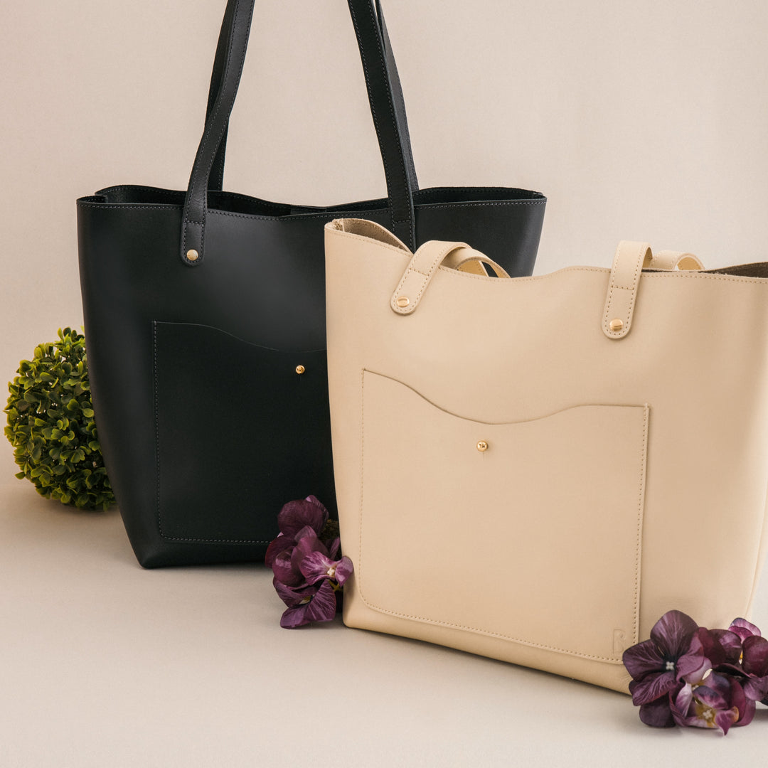 Mia Tote Full-Grain Leather Women's