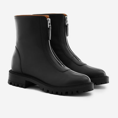 Jenna zip up boots