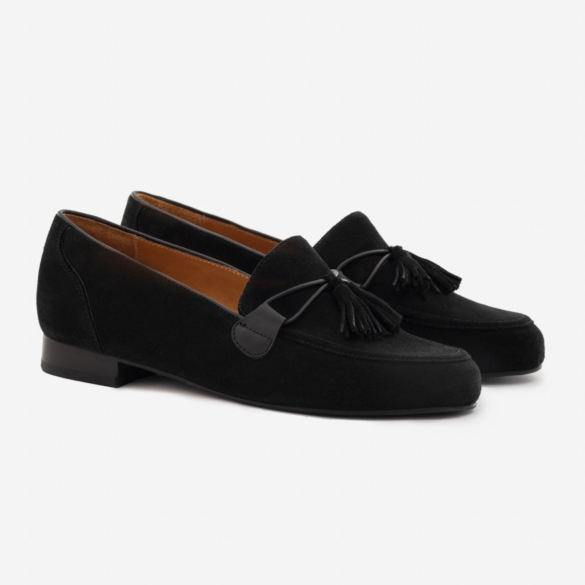 Julia Loafers - Water Repellent Suede & Full Grain Leather - Women's