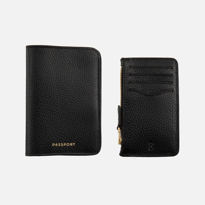 Cardholder & passport case set