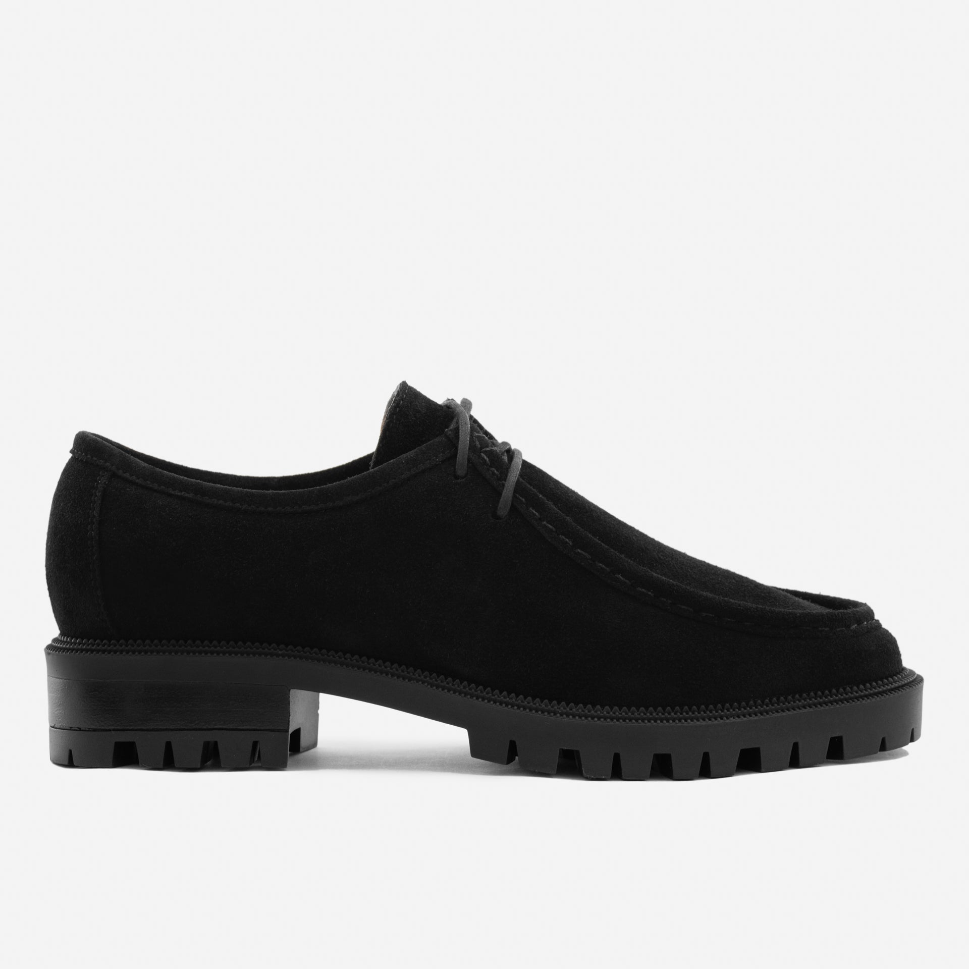 Tessa Derby - Water-Repellent Suede