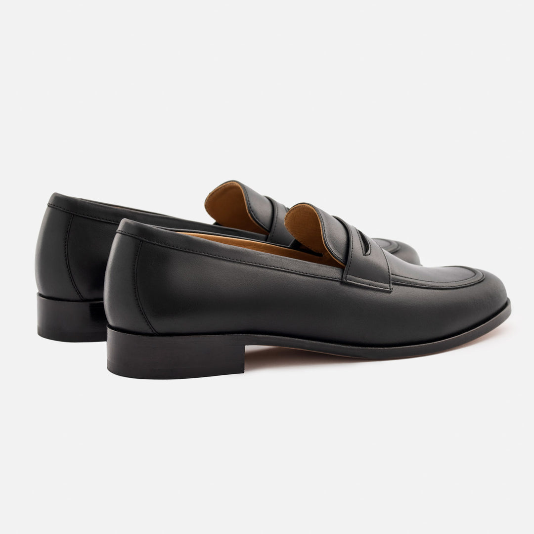 Siena Sierra Black Lace Up Flat
