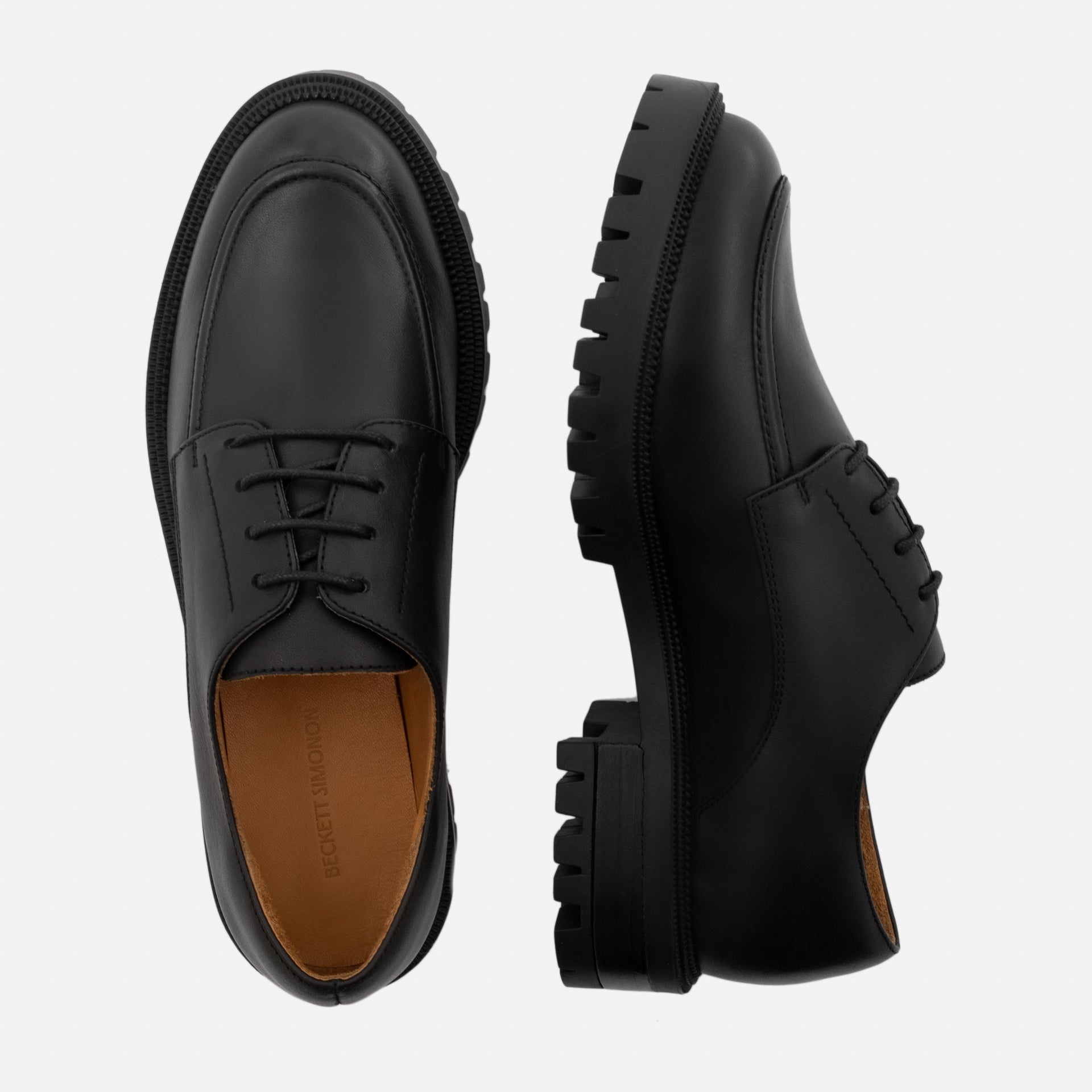 靴 SUNFLOWER Derby - Black 42 Sunflower - Derby Shoes in Black – Stoy