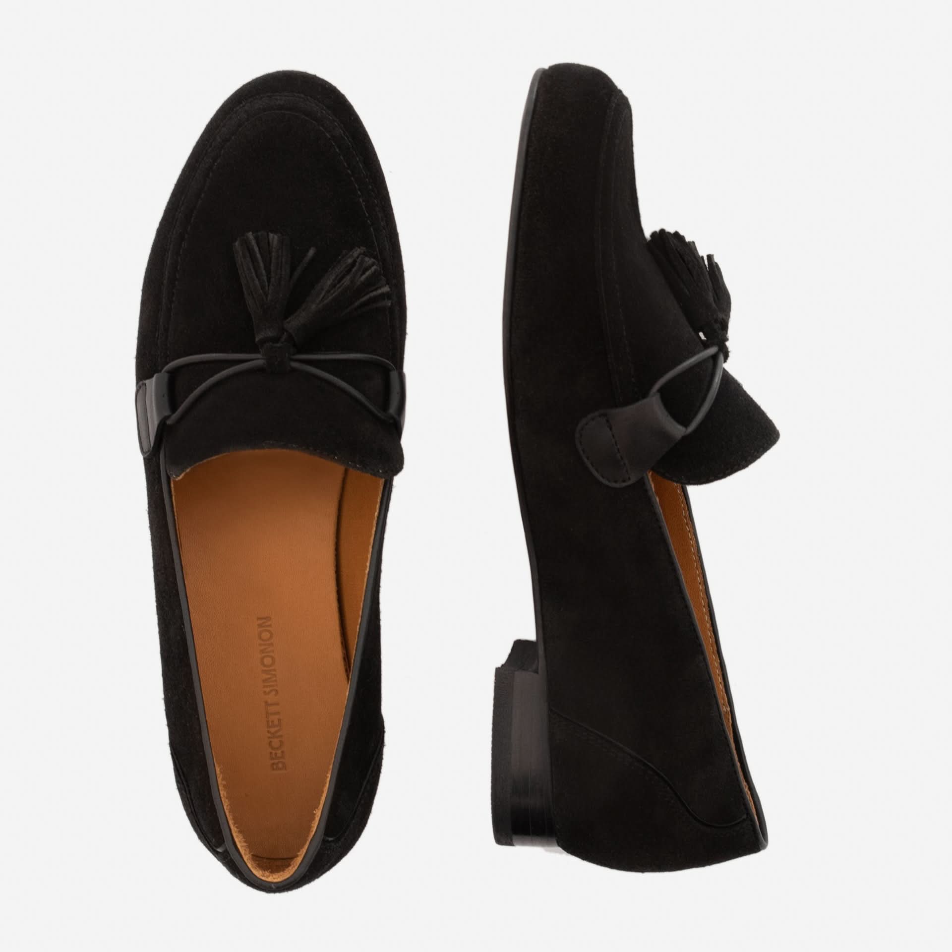 Julia Loafers - Water Repellent Suede & Full Grain Leather 