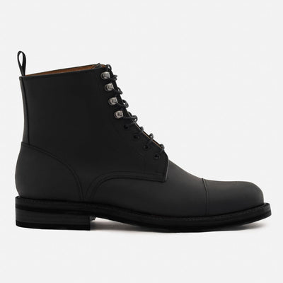 Black Matte Boots