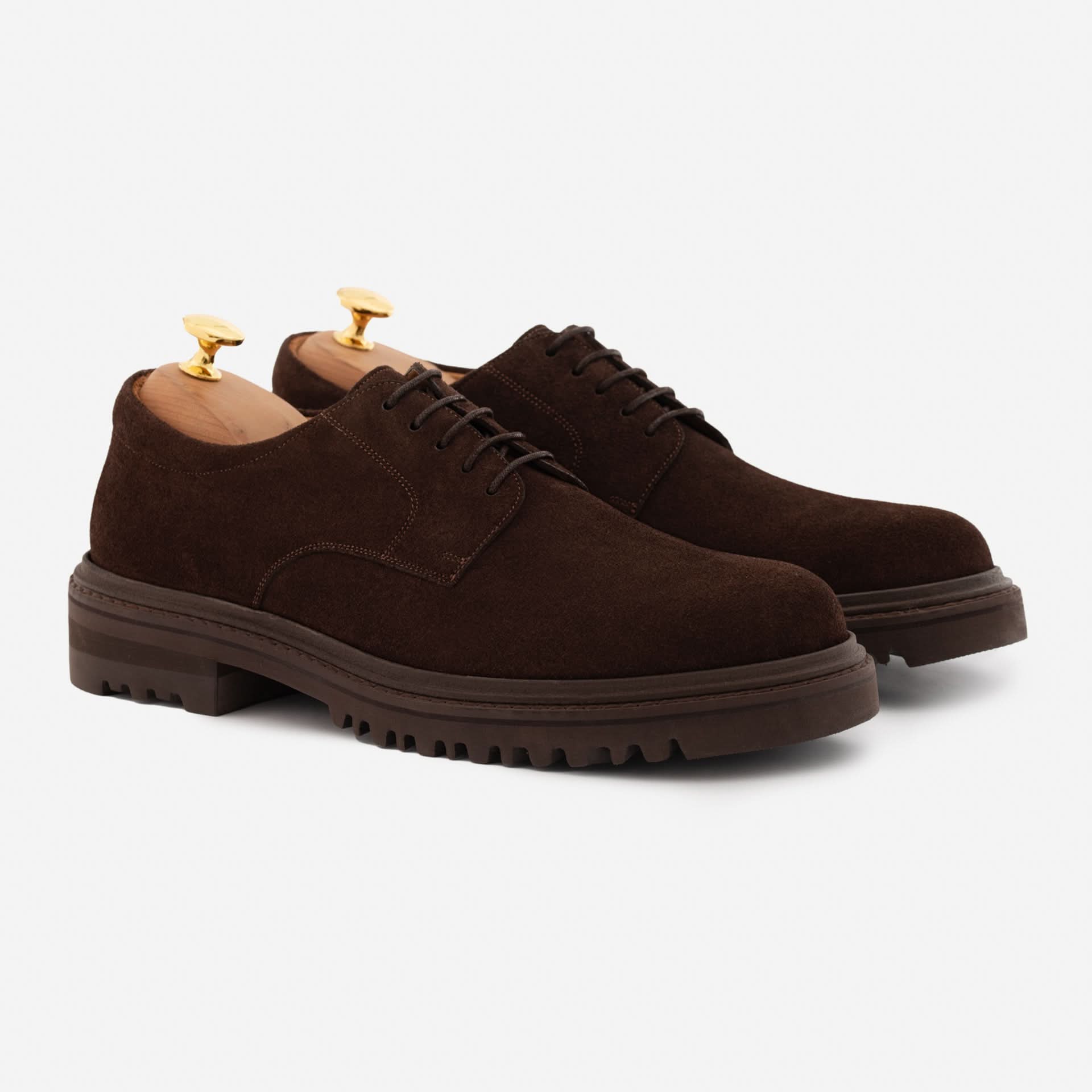 Palermo Derby - Water Repellent Suede - Men’s