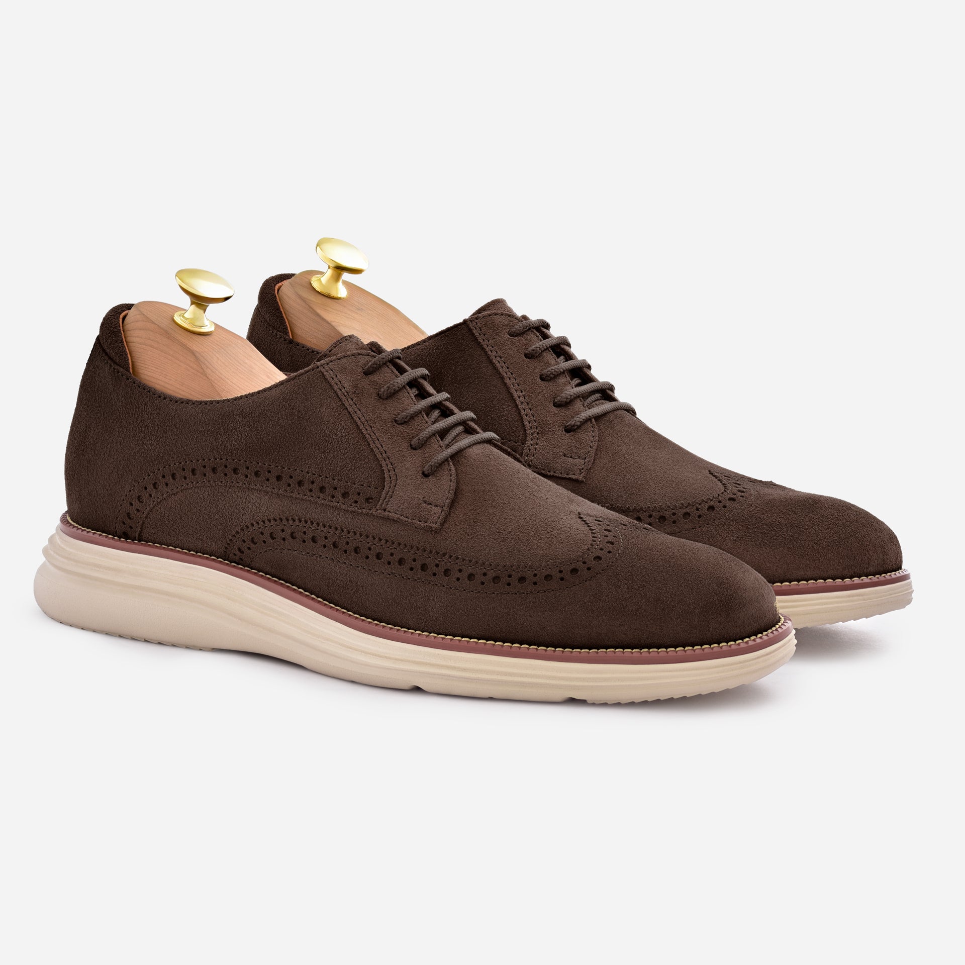 Redford Brogue Derbies - Suede - Men´s