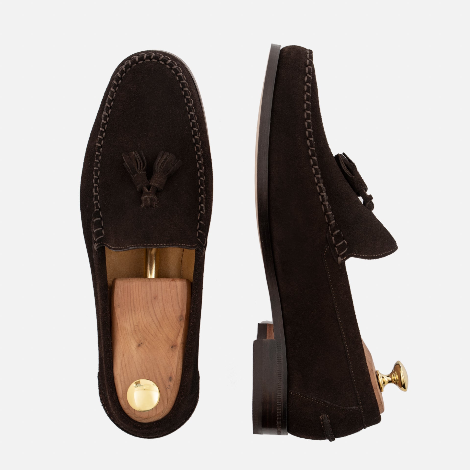 Lewis Tassel Loafer - Men’s Water-Repellent Suede