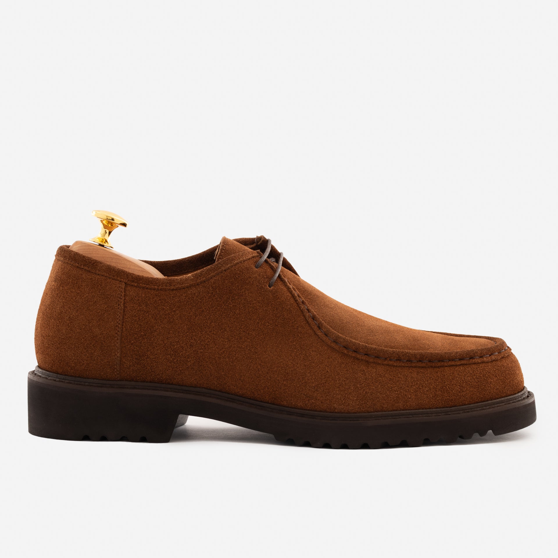 Theo Derbies - Men’s  Water-Repellent Suede