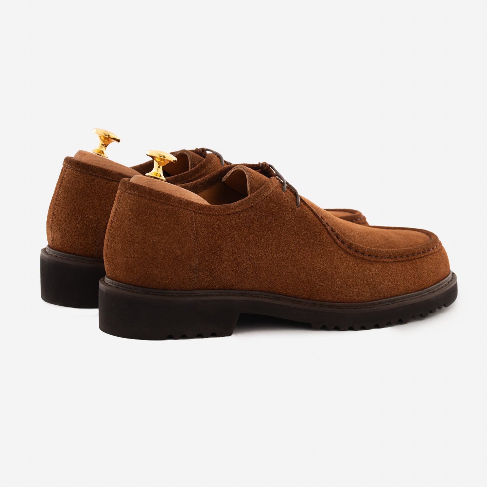 Theo Derbies - Men’s  Water-Repellent Suede