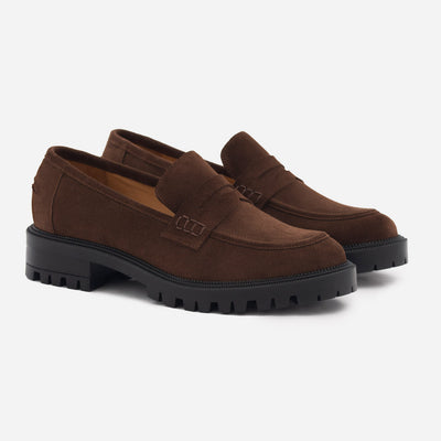 Georgia Loafers - Suede - Women's 