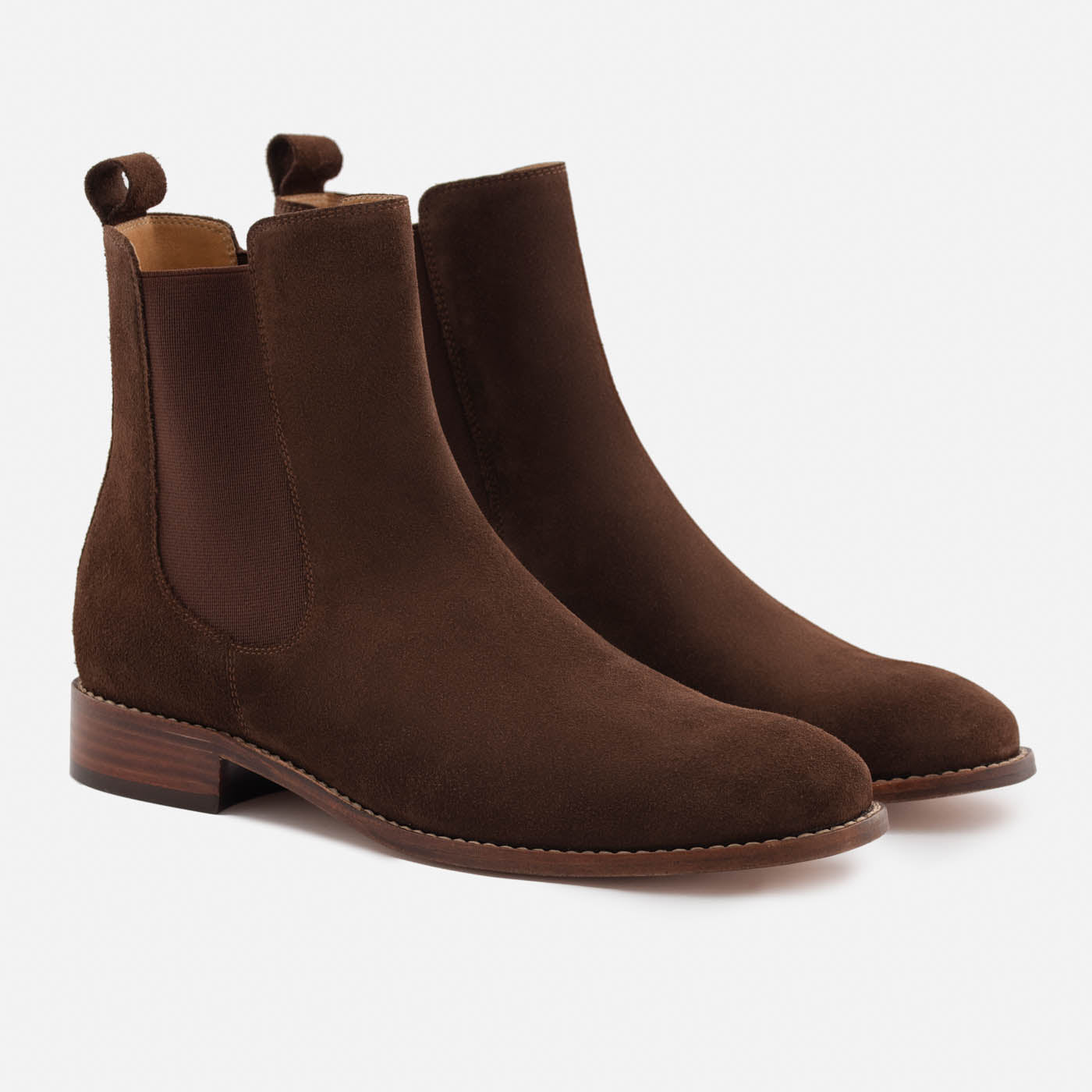 Dark brown suede boots womens clearance