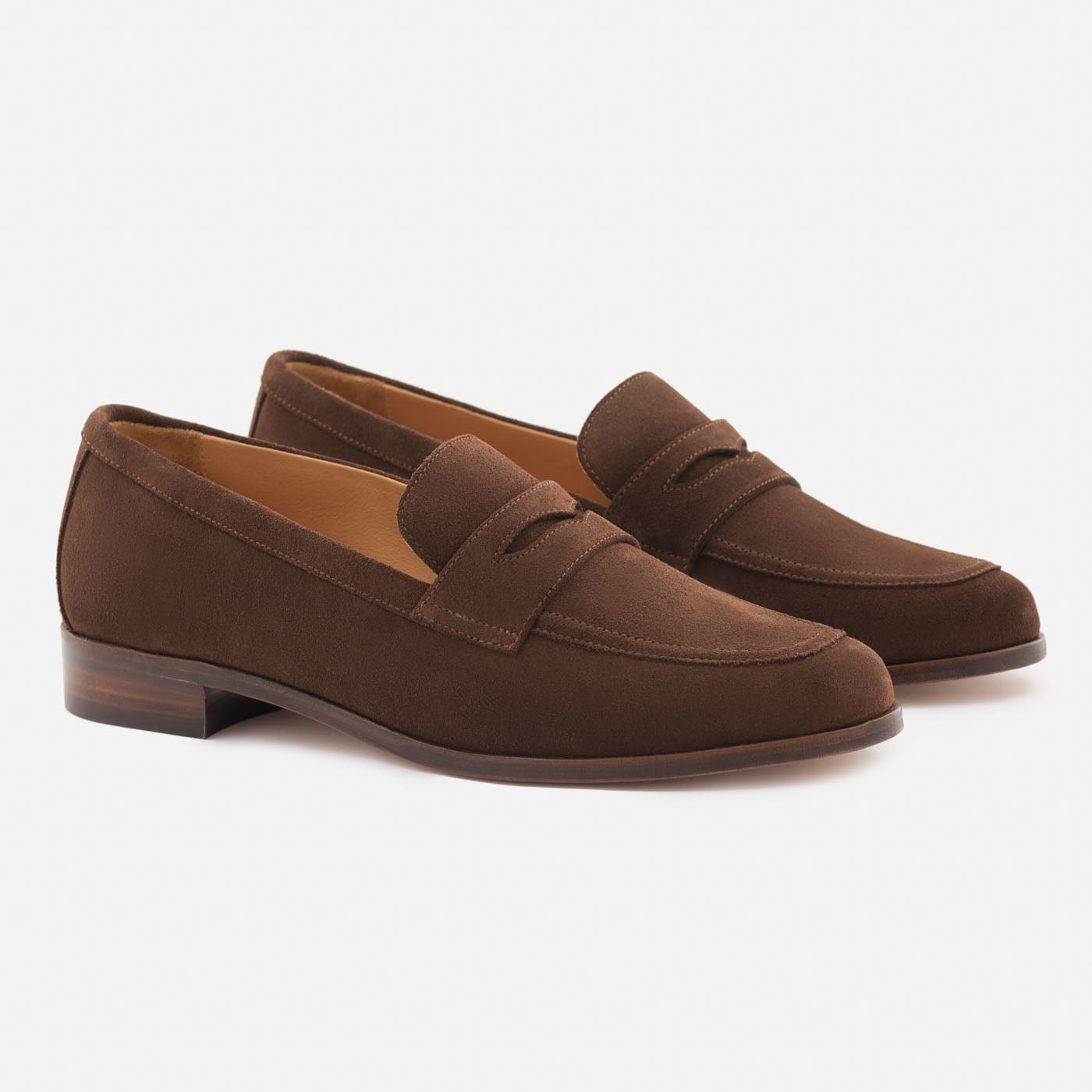 Beckett Simonon Siena Loafers Suede Women s Chocolate Size 9.5 Men s Casual Shoe