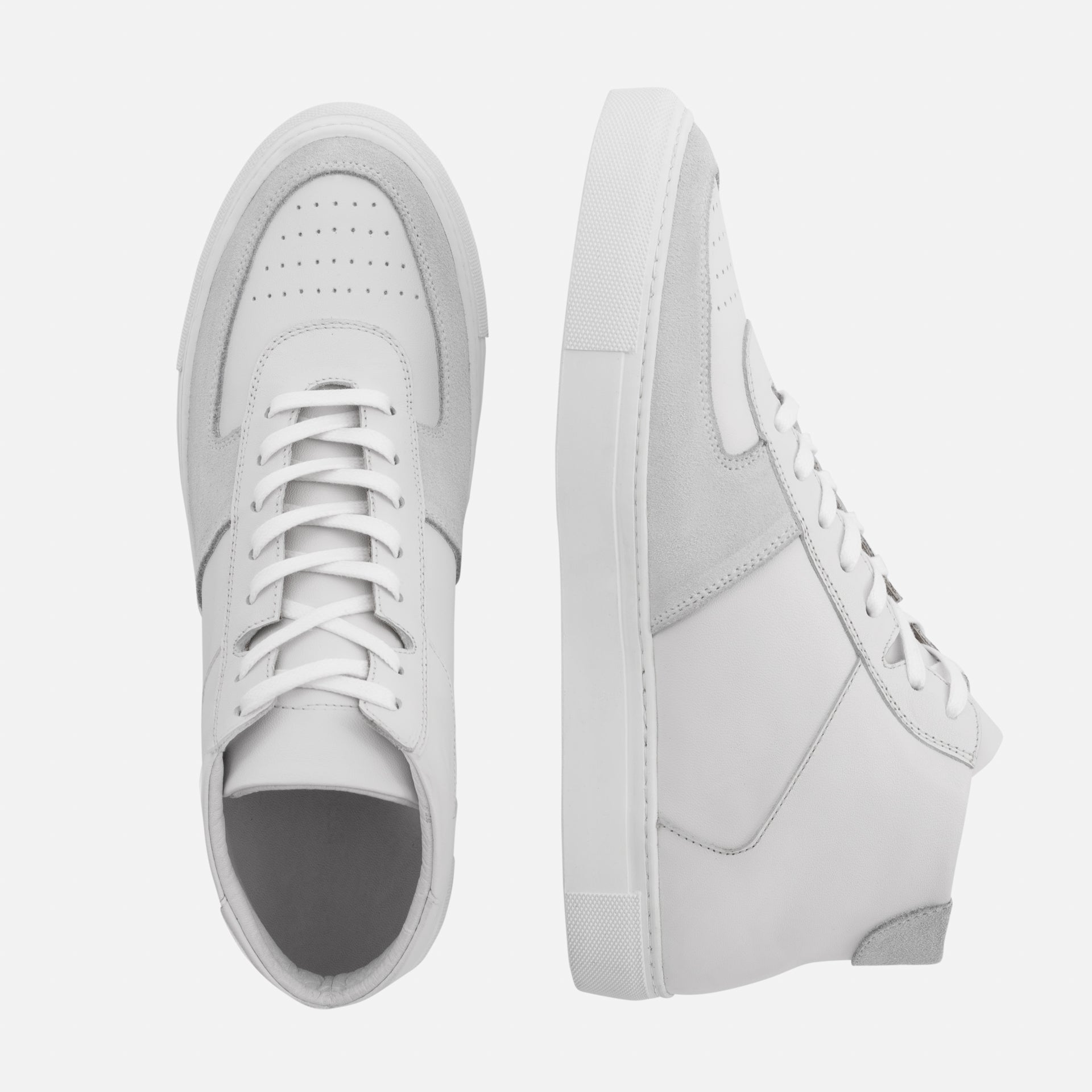 Beckett Simonon Garcia Men’s Sneakers White Grey Blue Leather Suede Size 8 NEW‎ Garcia Sneakers - Pull-Up - Men main image 4