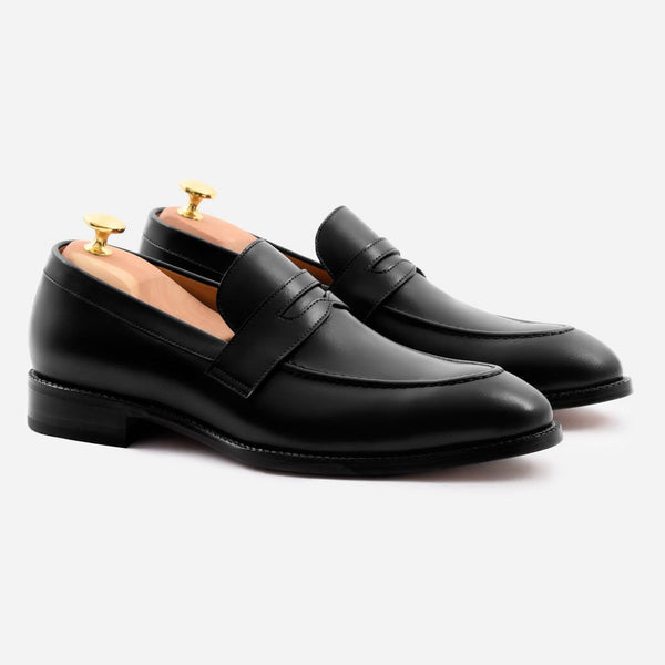 Beckett Simonon Cohen Penny Loafers Mens Size‎ 13 Black Leather Slip On Shoe Cohen Loafers - Men main image 2