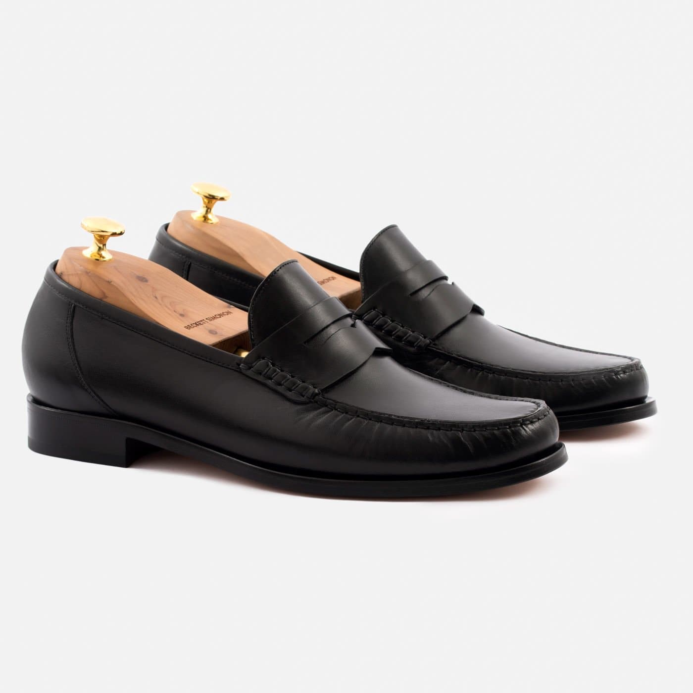 LOUIS VUITTON Oxfords Genuine Leather Men's Casual Loafers in