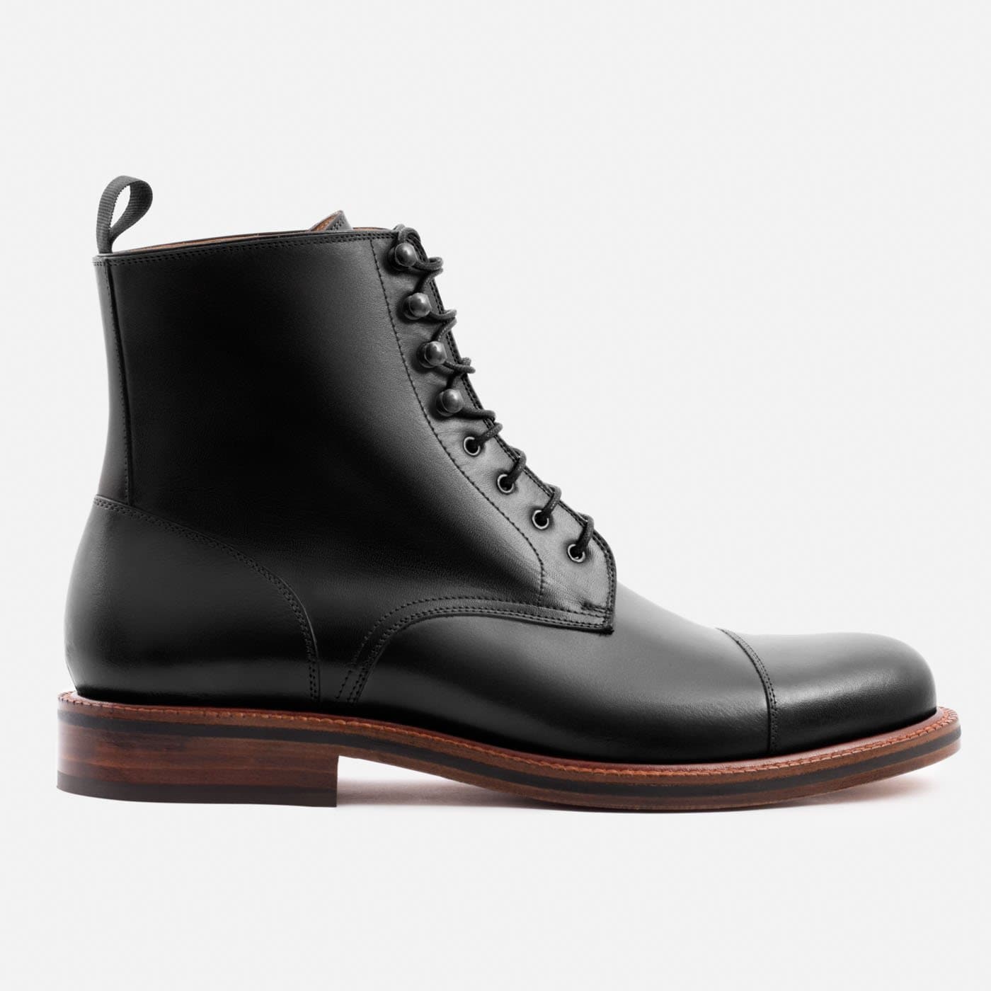 Men’s shoe boots Black Suede Brogue Chelsea Boots – Elegant Men main image 4