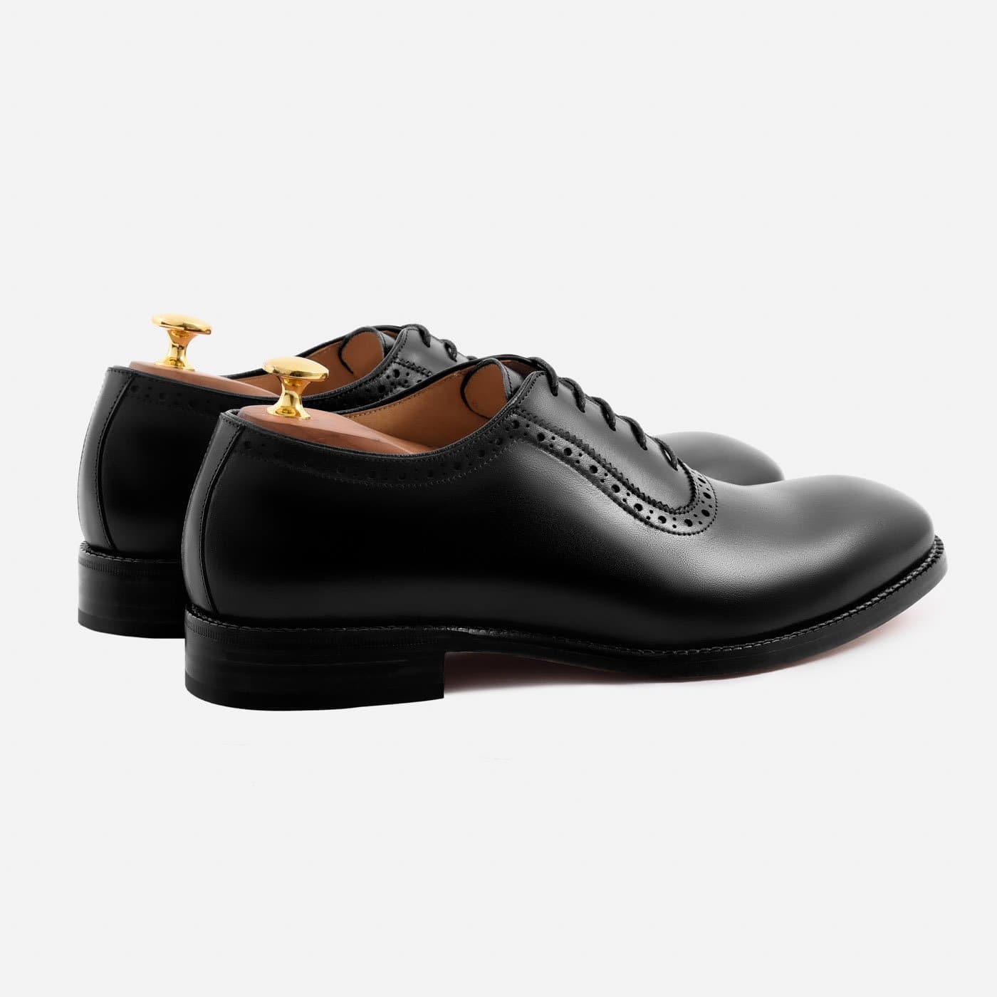 Adelaide custom made NEW men’s dress shoes. Size 10.5 Adele, Adelaide Oxford - Navy Museum Calf | Hand Welted  main image 4