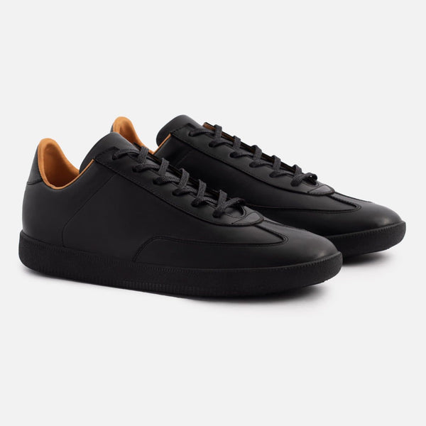 Black trainer clearance shoes