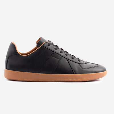 Full grain outlet leather sneakers