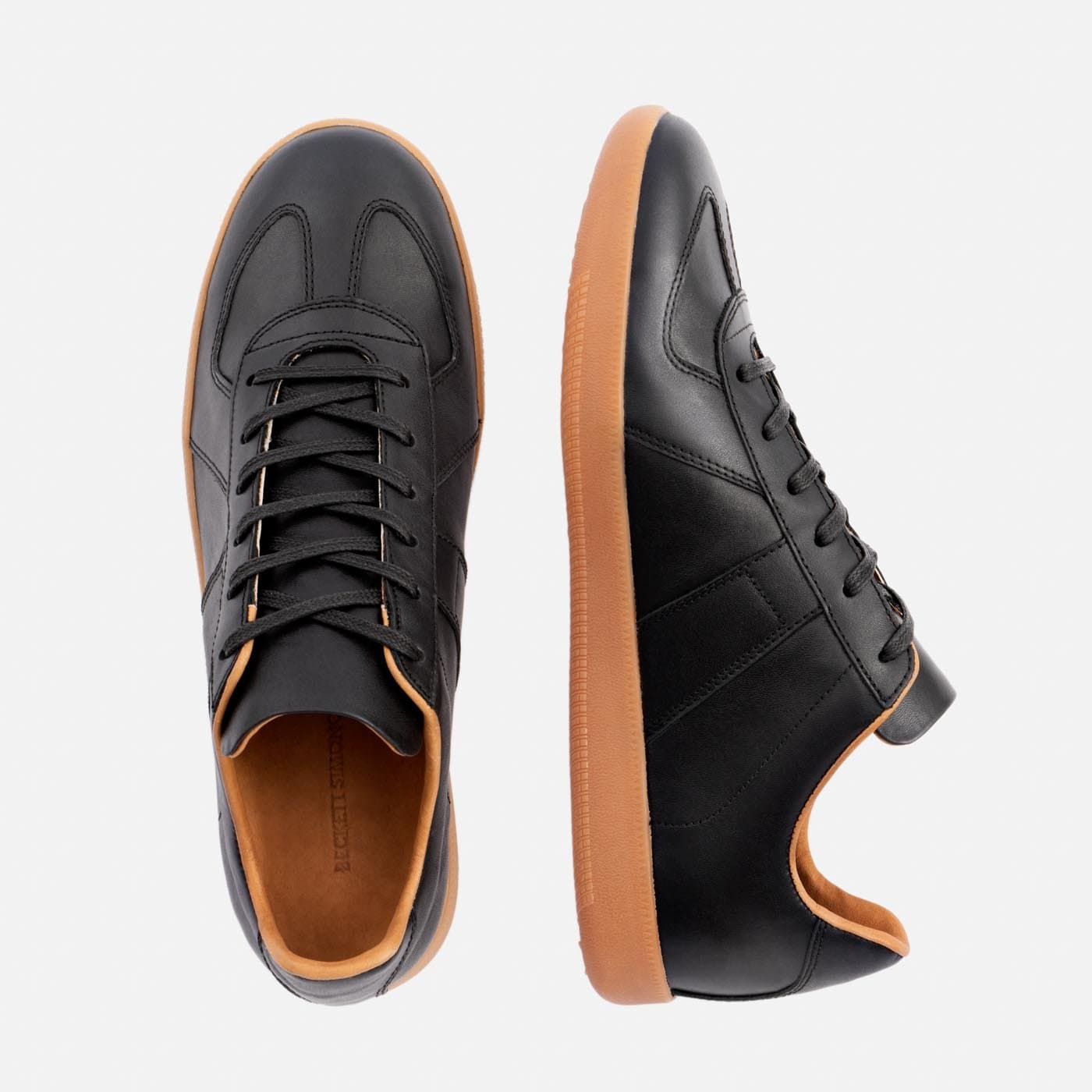 Cheap leather trainers on sale