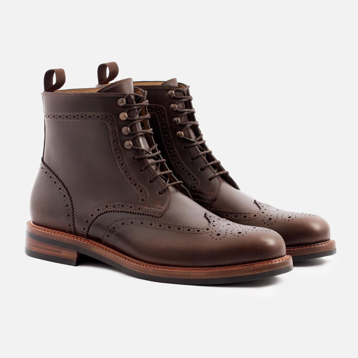Cheap mens brogue sales boots