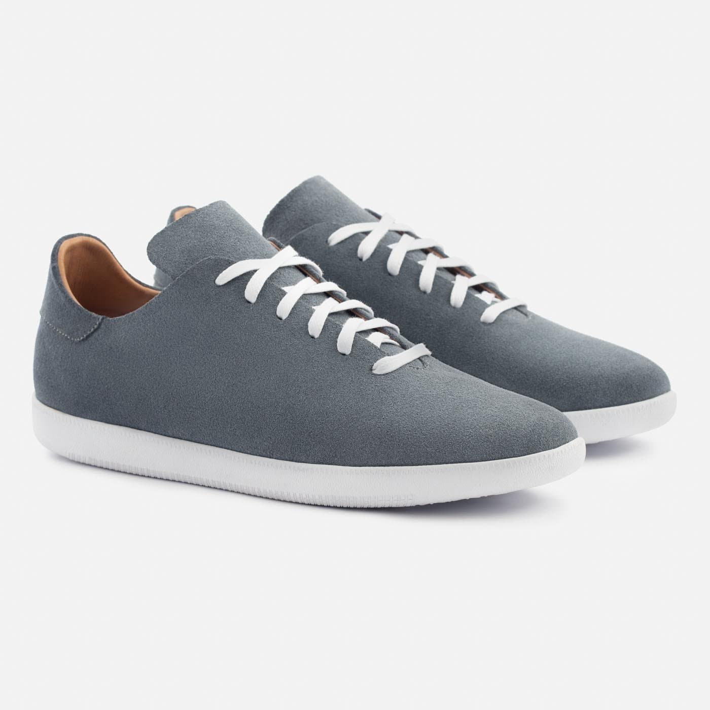 Beckett Simonon Geller Trainers Suede Men s Grey White Size 12 Men s Sneakers