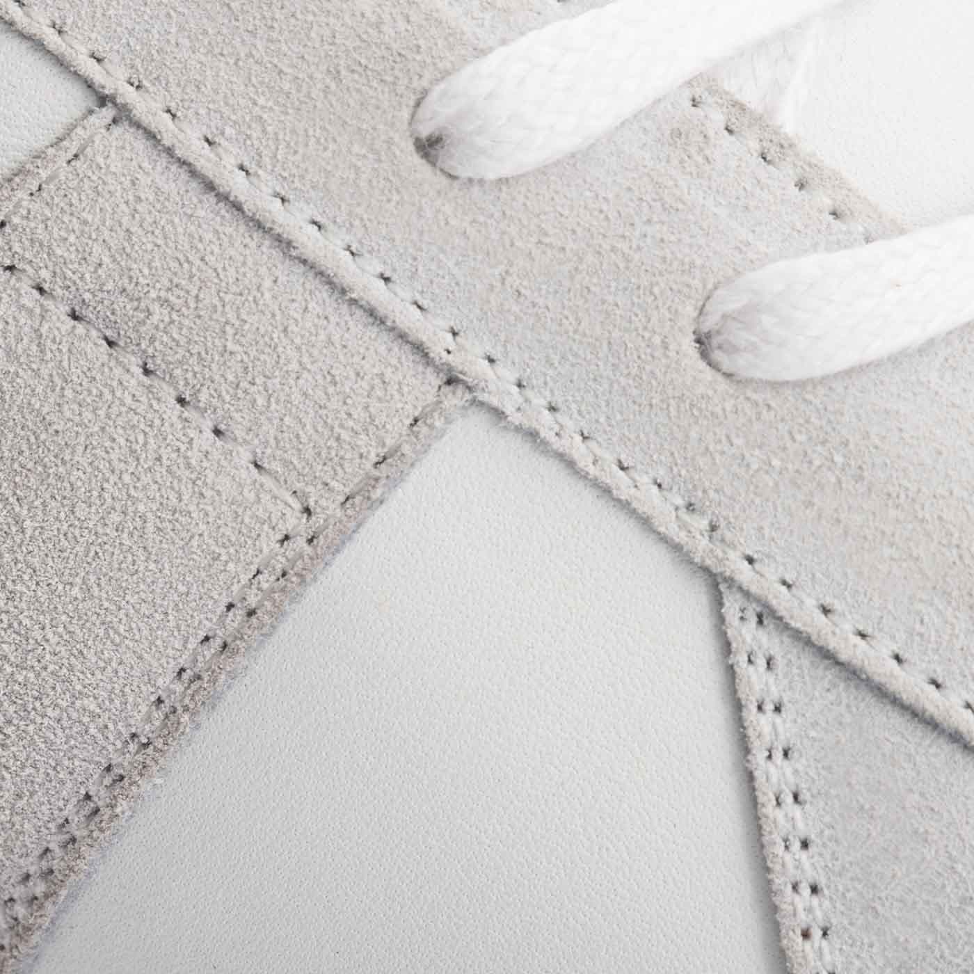 Morgen Trainers Leather Suede Gum Sole Men s